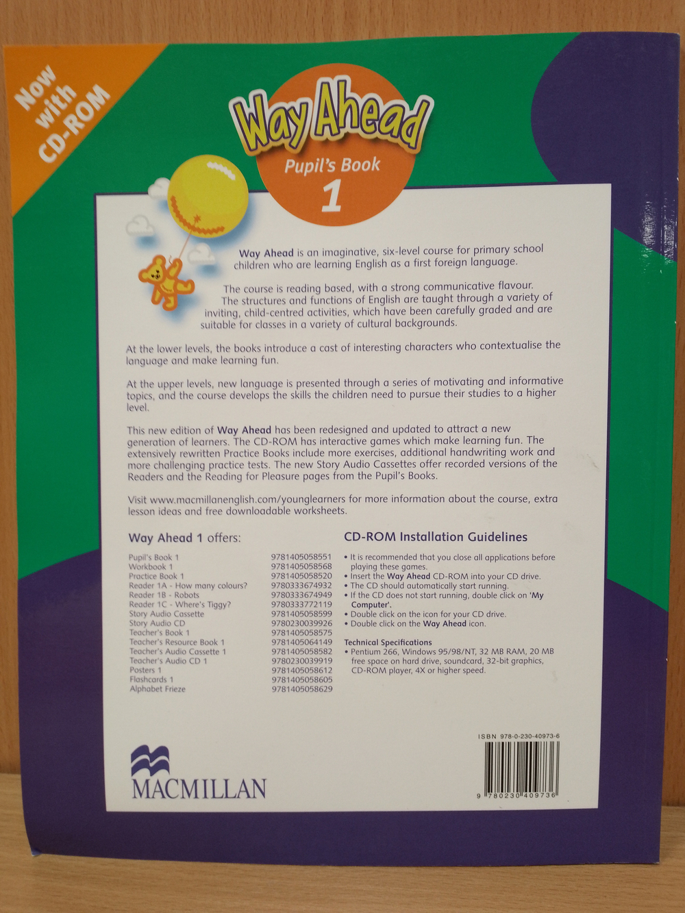 Way Ahead New Edition Level 1 Pupils Book & CD ROM Pack