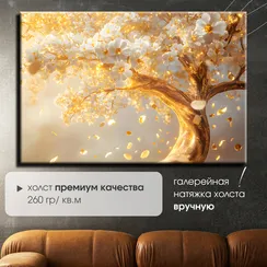 Постер "Дерево в золоте"