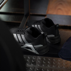 Кроссовки Adidas DROPSET CONTROL (Черно-Серебрянные)