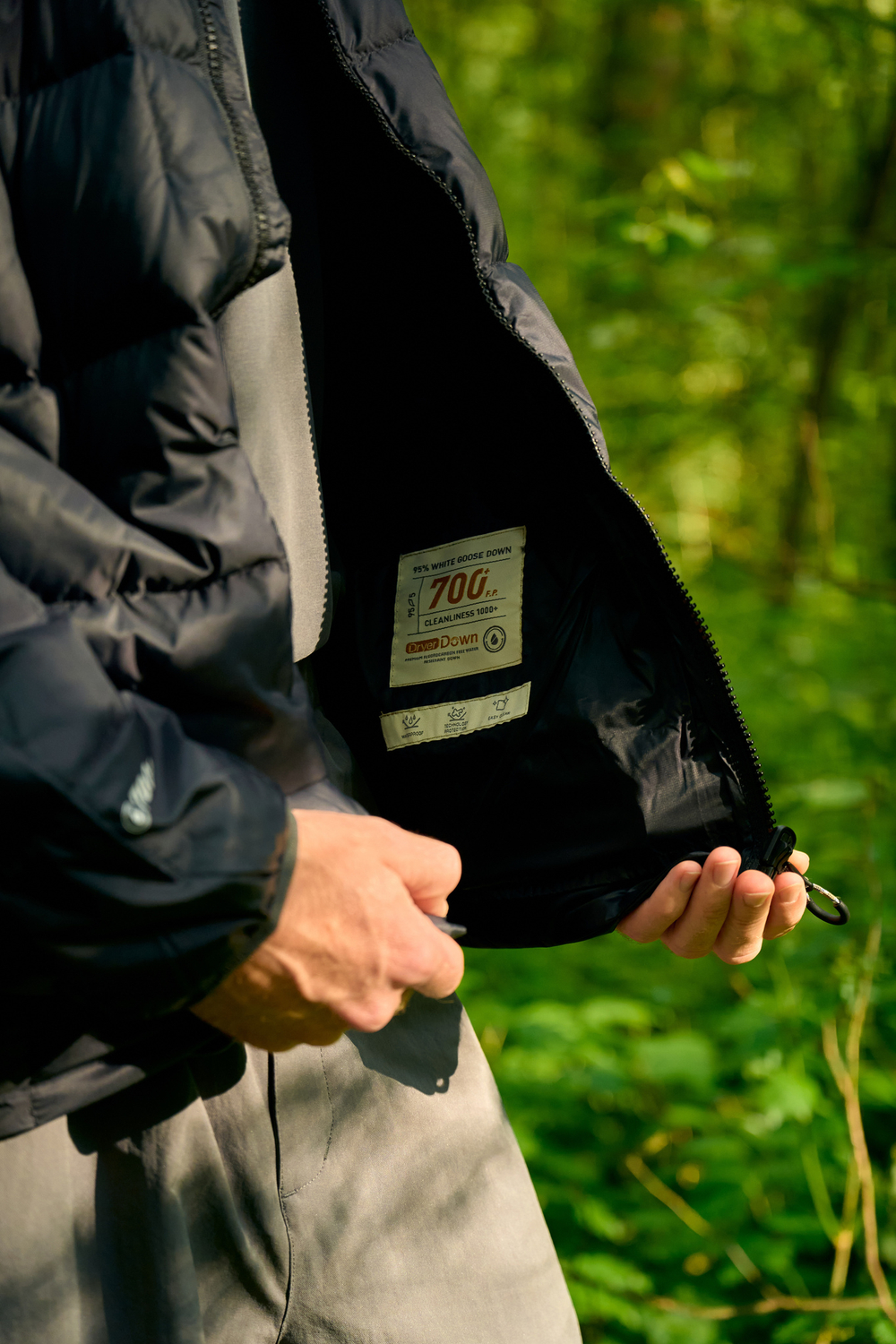 Куртка Nothomme Blue Down Jacket "Black"