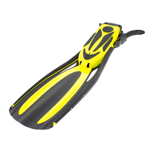 Ласты Marlin Cayman Yellow с открытой пяткой