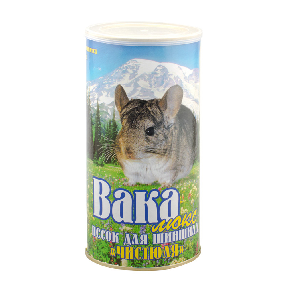 Вака Чистюля Люкс песок для шиншилл 1,6 л
