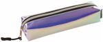 Пенал-косметичка BRAUBERG прямоугольный, зеркальный, мягкий, "Pearl", 21х5х5 см, 229248