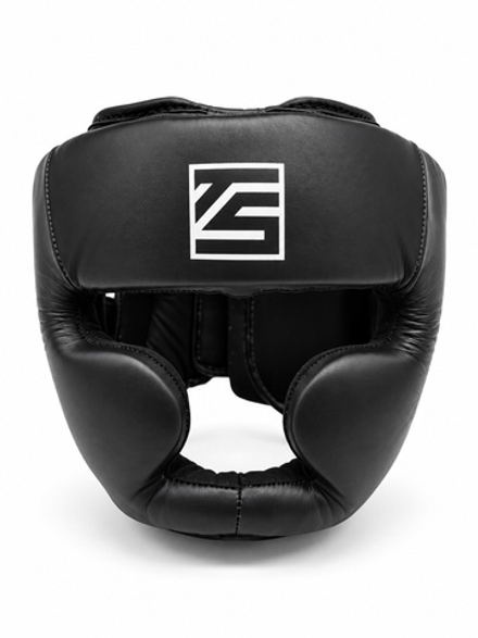Шлем боксерский Tomorrow Star Phoenix Punch Leather черный