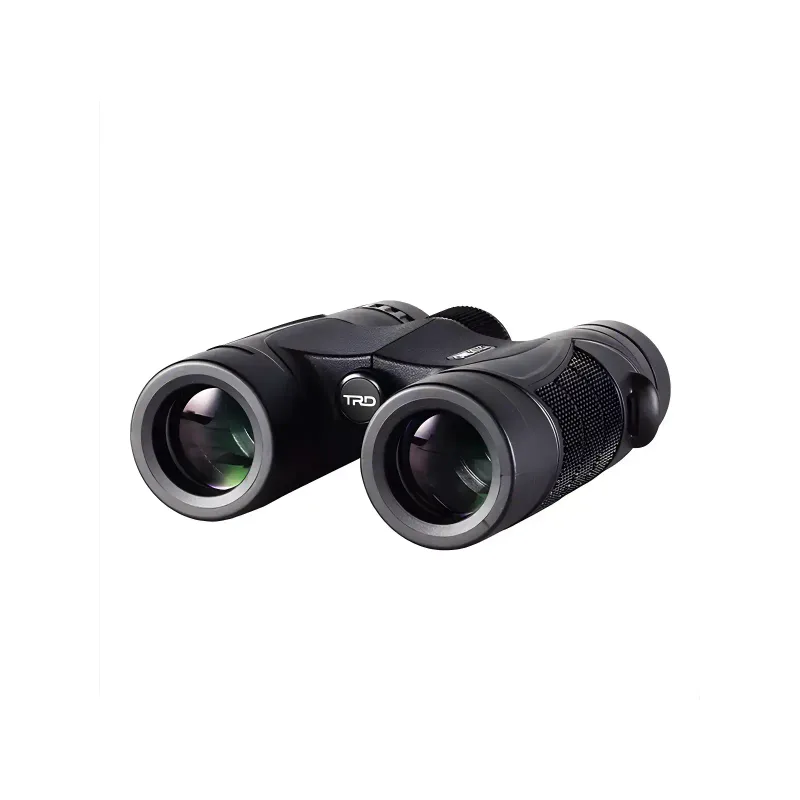 Бинокль TRD OWL 10x32 передний вид с линзами