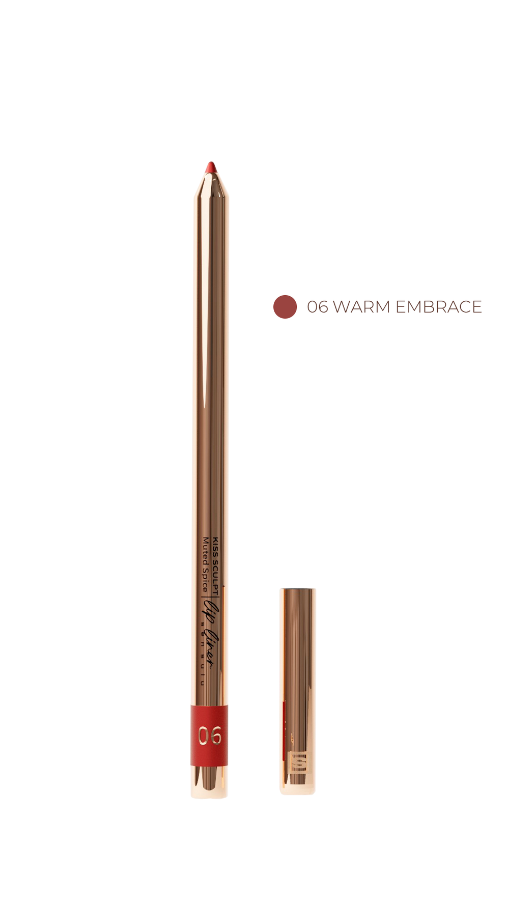 Карандаш для губ Sensulu Lip Liner - 06 Warm Embrace
