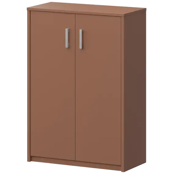 Стеллаж средний закрытый А-304/А-604 Терракота 770x370x1220 Арго