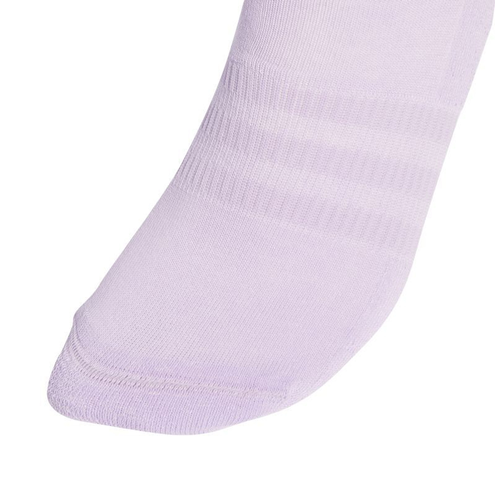 Теннисные носки Adidas Cushioned Sportswear Ankle 3P - пудровый сливовый/белый/ореол мяты