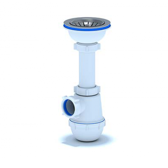 Сифон для мойки АНИ ГРОТ 3 1/2" 40 А0150