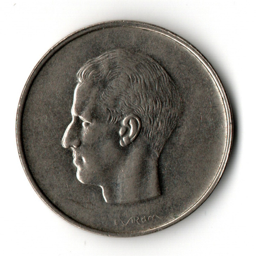 10 франков 1972 г. Люксембург. Герцог Жан. Бельгия.