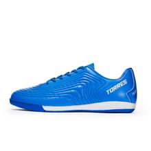 Бутсы зальные TORRES FLEX-J подростковые, TS134232-327-37, р.37, резина,ПУ,текстиль, синий