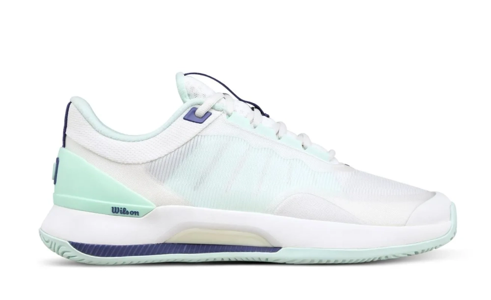 Женские теннисные кроссовки Wilson Intrigue Tour - white/bay/skipper blue