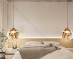 Pendant design lamp Tangle Globe by Artecnica (Gold)