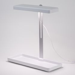 Настольный светильник для растений ЭРА FITO-20W-QLED-W полного спектра 20 Вт белый | Интерьерные фито светильники