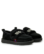 UGG CLASSIC FAT DING SLIP ON Black