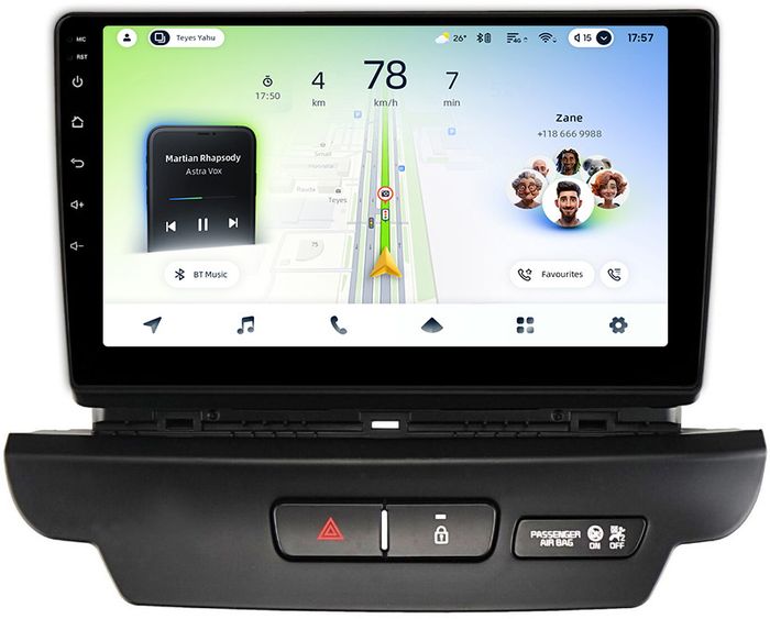 Магнитола для KIA Ceed 3 2018-2020 - Teyes CC4L монитор 10.1" IPS, Android 14, Быстрая, Snapdragon 662, CarPlay, 4G SIM-слот