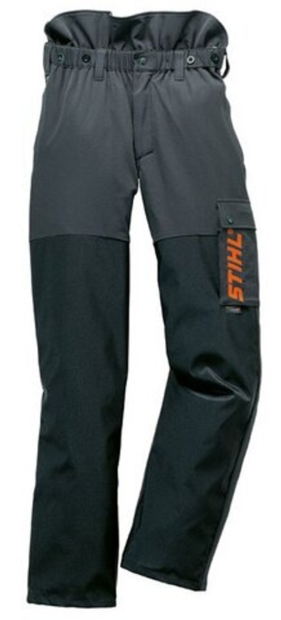Брюки STIHL ADVANCE без защиты от прорезания, антрац.-оранж.р.52