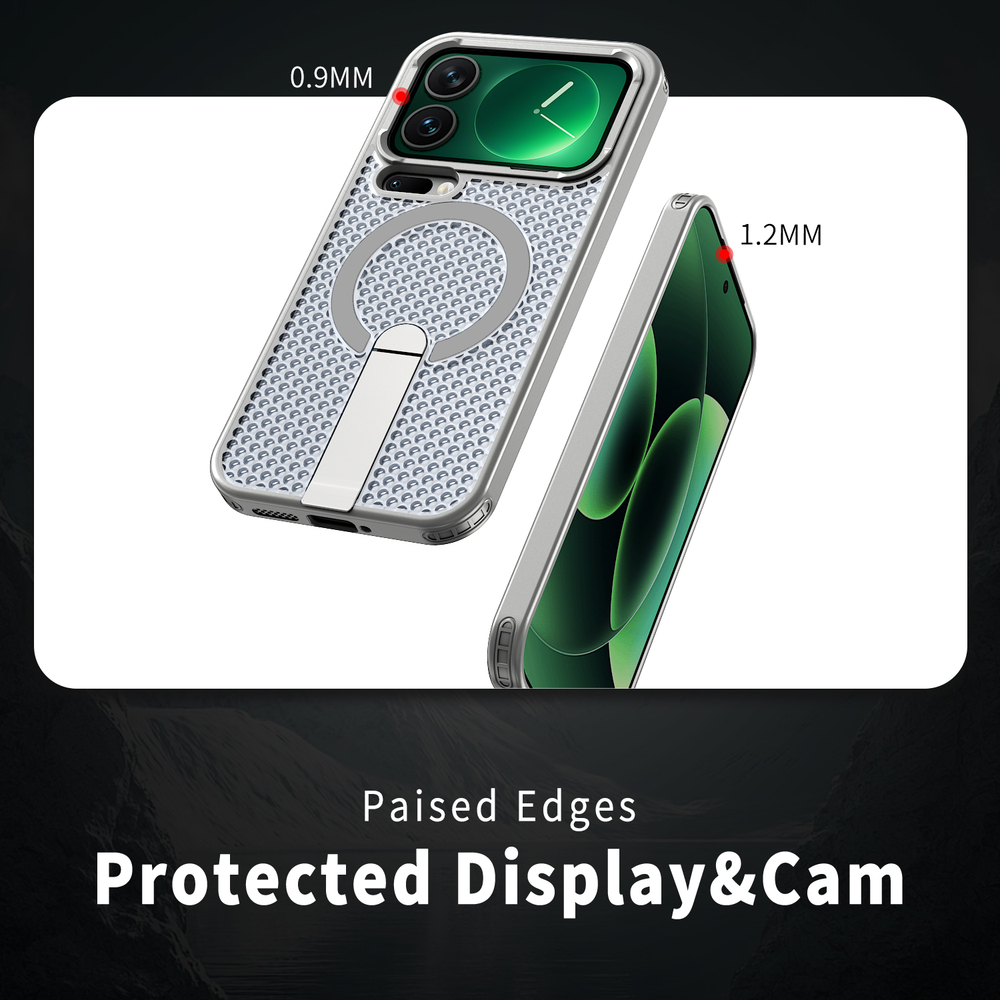 Прозрачный чехол Mesh Pro Magnetic Case для Xiaomi 17 Pro Max