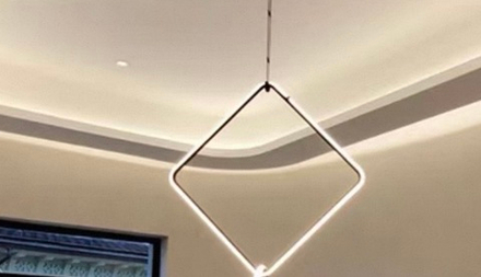 Pendant design lamp Arrangements Square by Flos