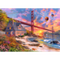 Puzzle "1000" - Sunset at Golden Gate / Wooden Puzzles