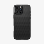 Чехол Spigen Liquid Air, matte black - iPhone 16 Pro