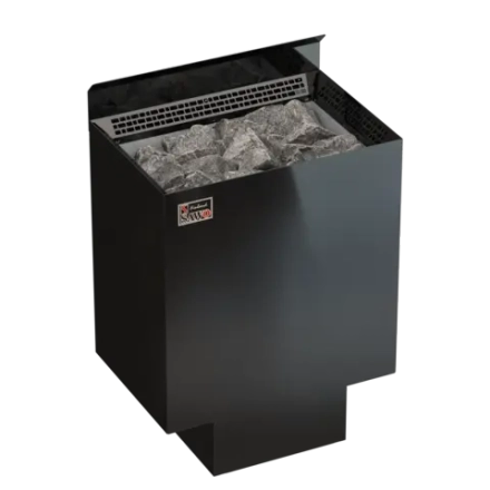 Электрическая печь SAWO NORDEX NRN-45Ni2-BL-Z-C (4,5 кВт, черная, внутри оцинковка, снаружи нержавейка, выносной пульт (встроенный блок мощности, пульт покупается отдельно)