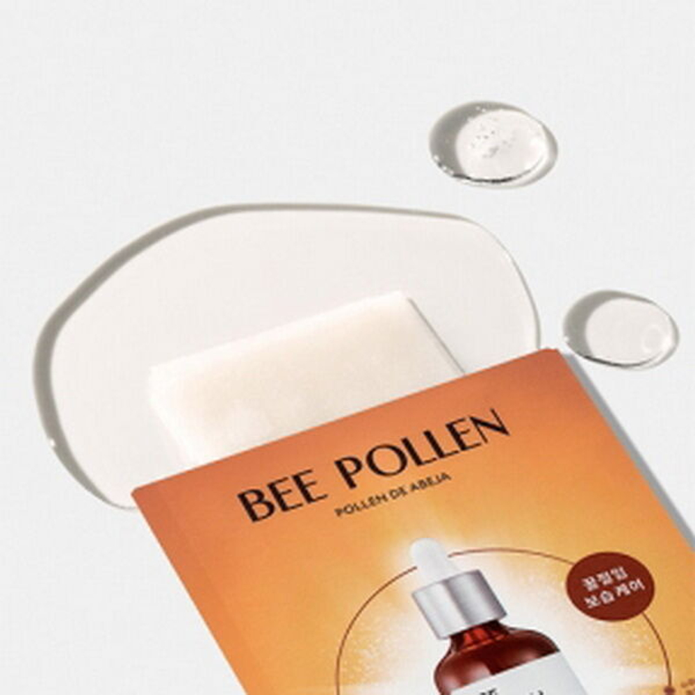 Тканевая маска для лица с экстрактом пчелиной пыльцы Missha Bee Pollen Ampoule Mask, 30г