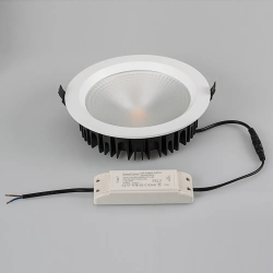 Светодиодный светильник LTD-220WH-FROST-30W Day White 110deg (Arlight, IP44 Металл, 3 года) 021498