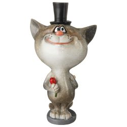 ФИГУРКА "КОТ" 9,2*6,3*14 СМ