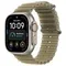 Умные часы Apple Watch Ultra 4 49 мм Natural Titanium Ocean Band Болотный Translucent Kelp