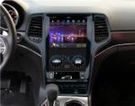 Магнитола для Jeep Grand Cherokee WK2 2010-2013 - Kuberg ZF-1827B-Q6 вертикальный экран в стиле "Тесла" на Android 11, Быстрая, CarPlay, 4G SIM-слот