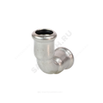 Отвод сталь нерж AISI 316L 90гр Дн 22 Ру16 пресс Inoxpres RM 181022900C