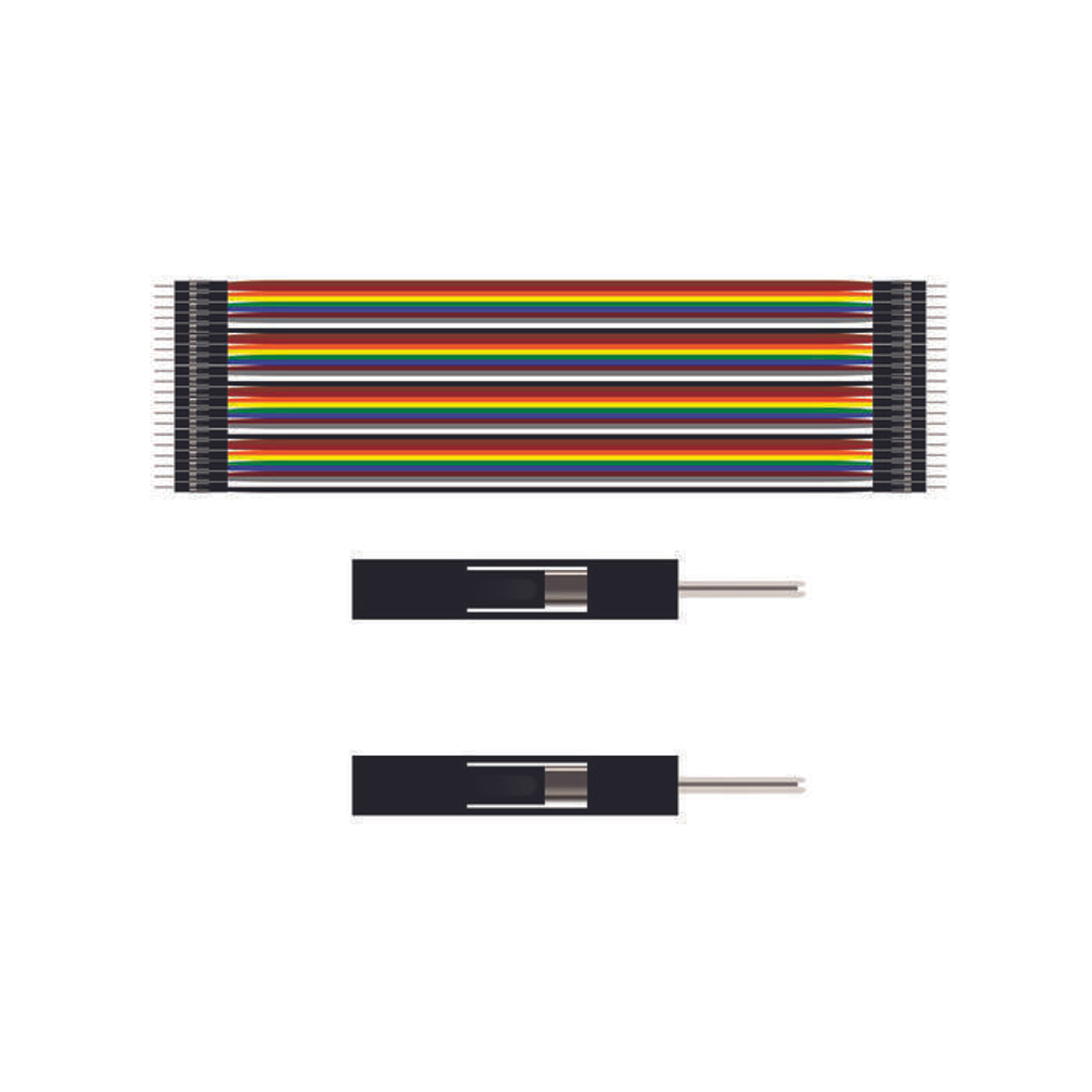Соединительный кабель 1x40 пин папа-папа - 20см