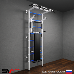 кШведская стенка Sv Pro 804 (Турник Pro/Брусья/стойка/Скамья)