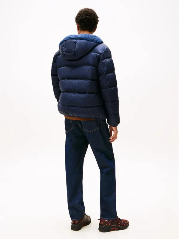 Куртка утепленная мужская TOMMY JEANS TJM HOODED LOGO PUFF