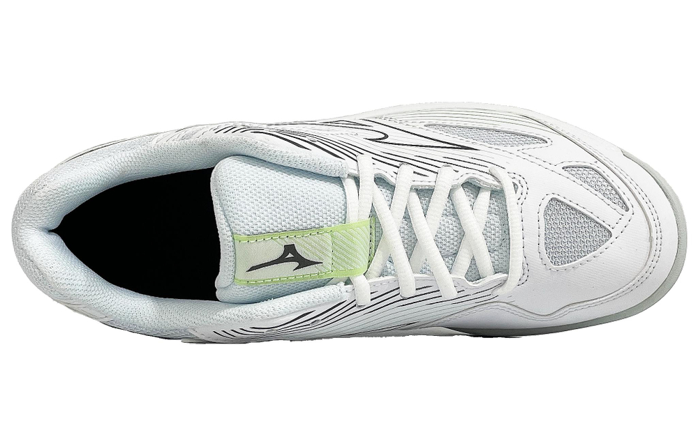 Mizuno Women"s Cyclone Speed 4 "White Patina Green"