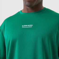 Мужское теннисное поло Björn Borg Loose T-Shirt Men - Green