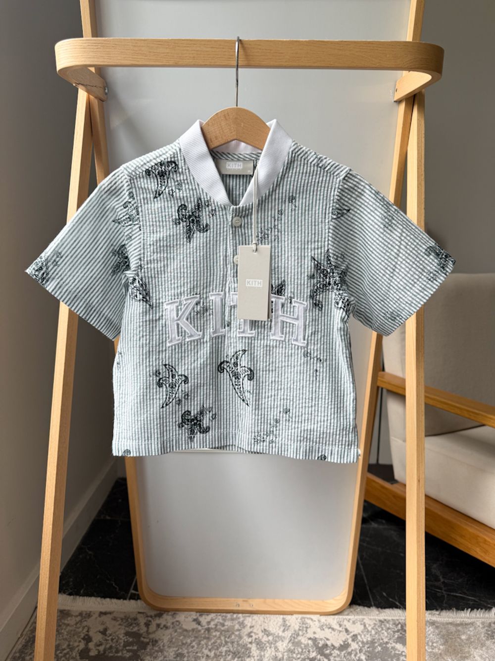 Хлопковая рубашка Kith, 98