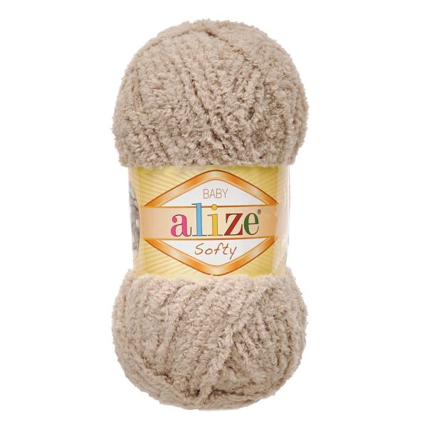 Пряжа Alize (Ализе) Softy / уп.5 мот. по 50 г, 115м, 115 лунный луч A