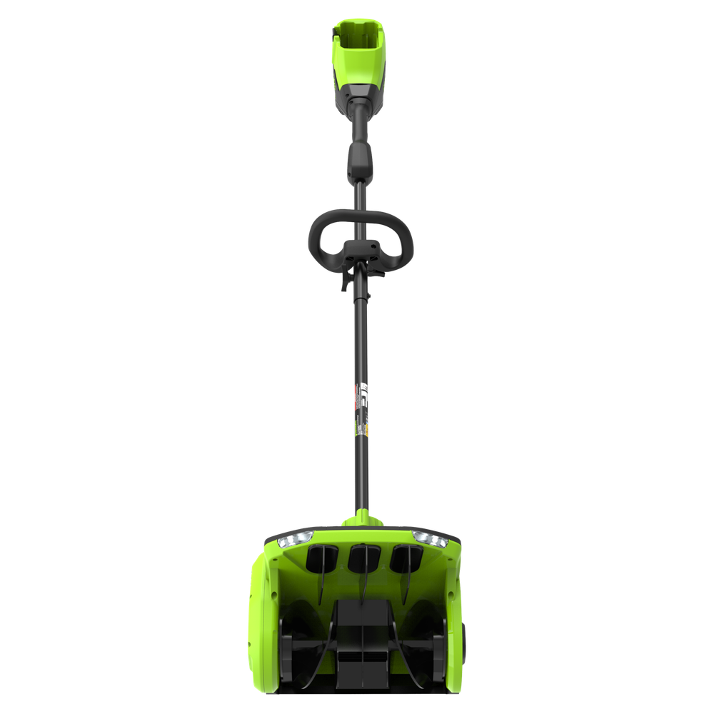 Аккумуляторная снегоуборочная лопата Greenworks GD60SS2 Арт. 2603207UH, 60V, 30 см, с регулируемым направлением выброса, бесщеточный, c 1хАКБ 8Ач и ЗУ
