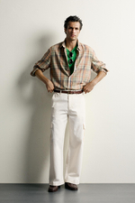 РУБАШКА REGULAR FIT В КЛЕТКУ — ZARA · 1063/447