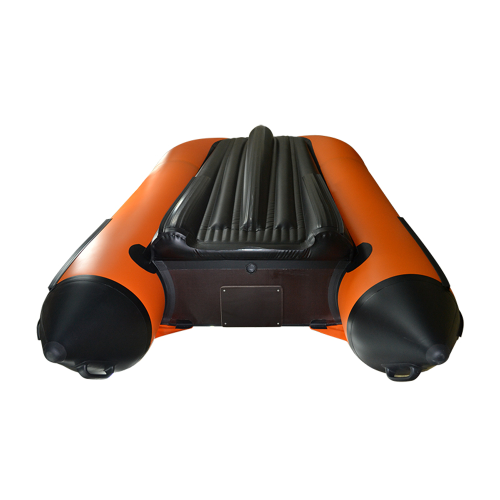 Лодка ПВХ ALTAIR HD-380 (килевое НДНД, "Морской дротик" ) Оранжево-черный