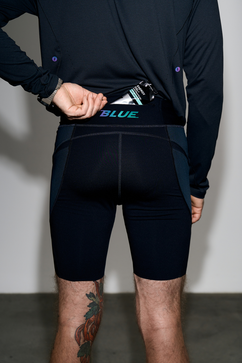 Тайтсы Blue Monte Compression Tights "Dark-Blue Mountains"