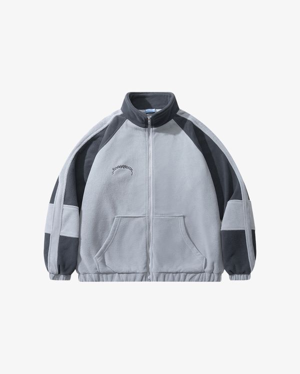 Толстовка Turbo fleece Zip серая - фото 11