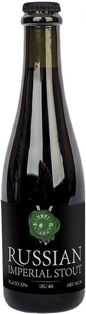 Пиво Коникс Русский Имперский Стаут Баррель 3 / Konix Russian Imperial Stout Barrel 3 0.375 - стекло
