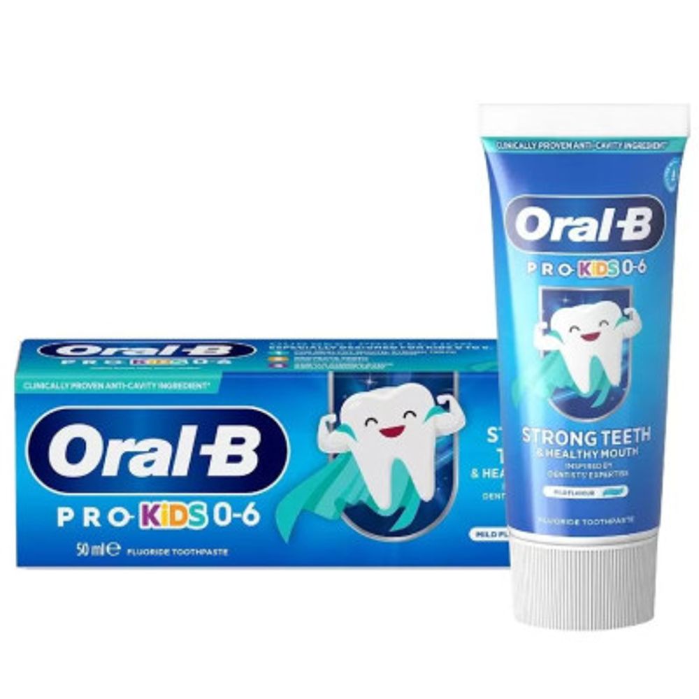 Зубная паста Oral-B 50мл Pro-Kids для детей Мягкий вкус