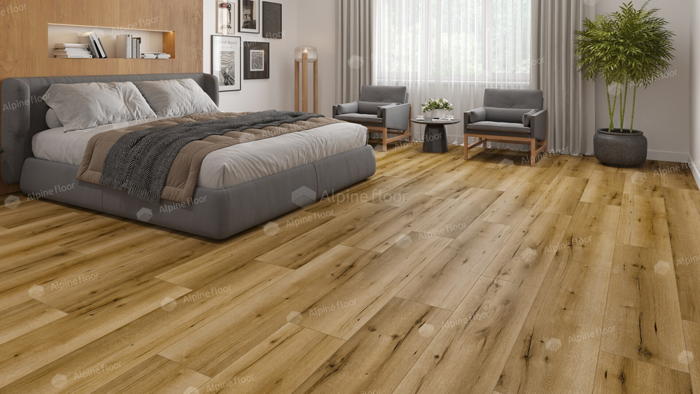 Ламинат Alpine Floor Aqua Life XL Дуб Гурон LF104-10