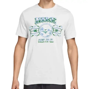 Мужская теннисная футболка Nike Sportswear Graphic Palm Tree - white