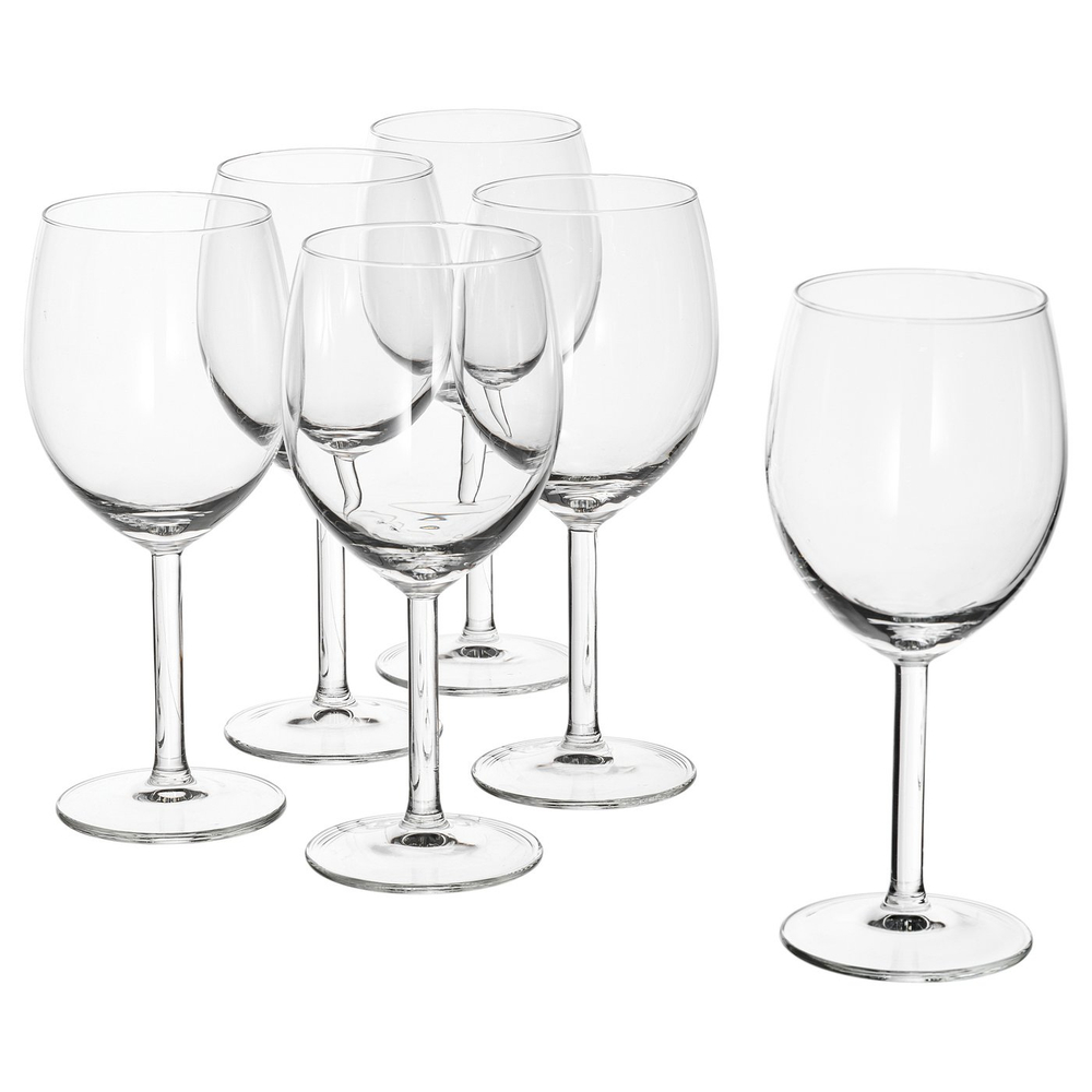 IKEA SVALKA  (ИКЕА СВАЛКА)  -  Бокал для вина - прозрачное стекло 30 cl