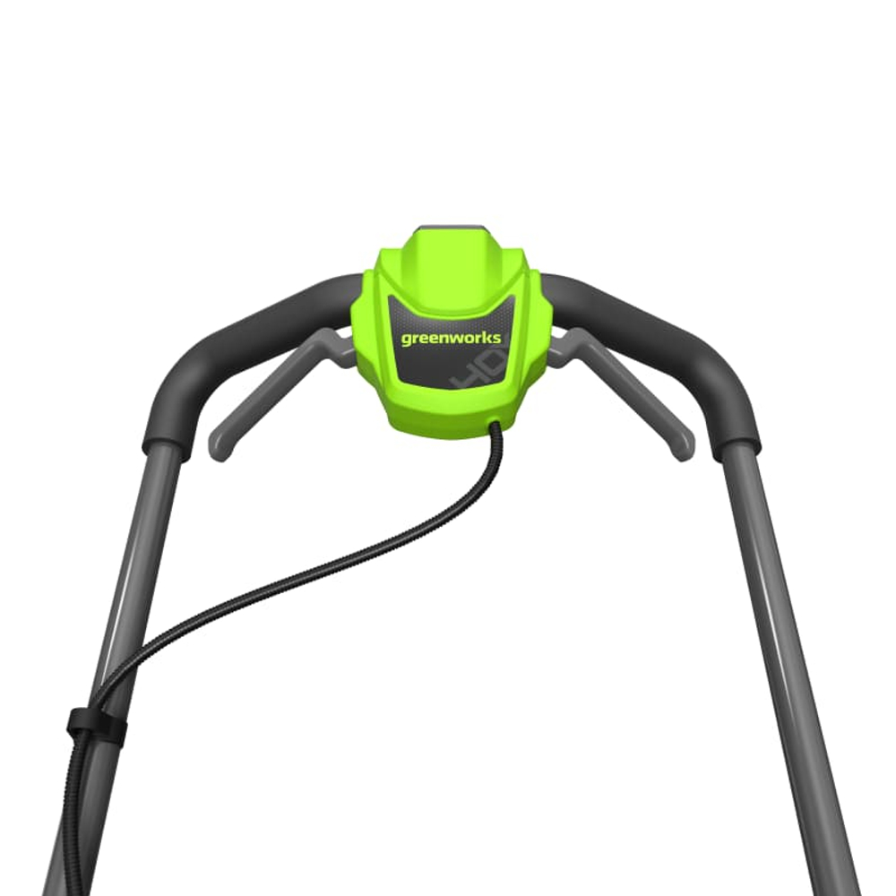 Газонокосилка аккумуляторная Greenworks GD40LM411, 40V, бесщеточная, 41 см, c 1хАКБ 4Ач и ЗУ (2521007UB)